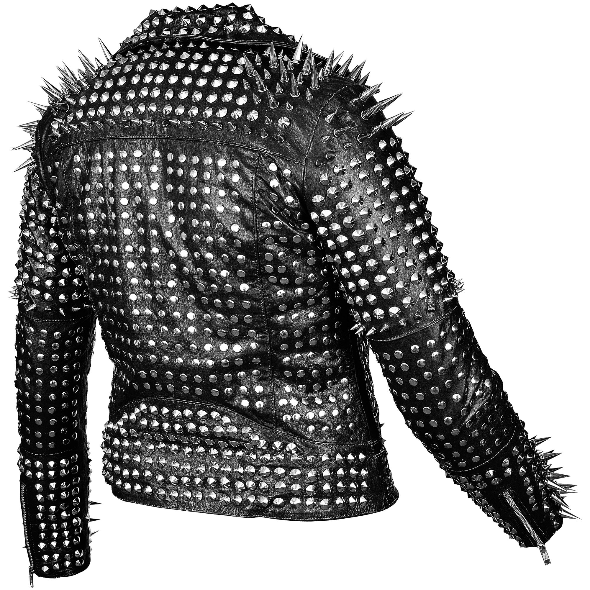 Spikes Blake Leather Jacket Women