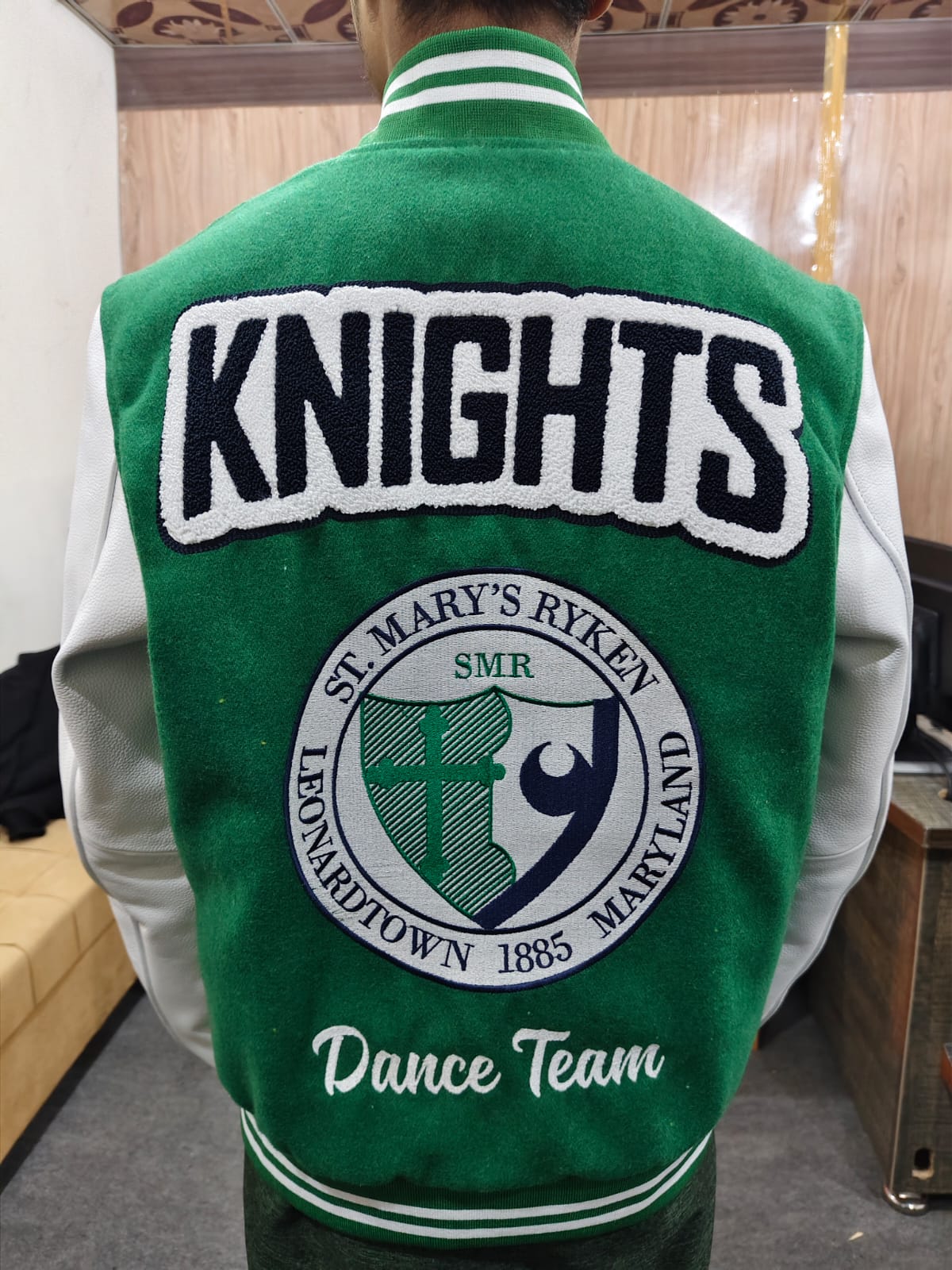 Custom Letterman Jacket: Customized Chenille & Embroidered Patches, Personalized Varsity