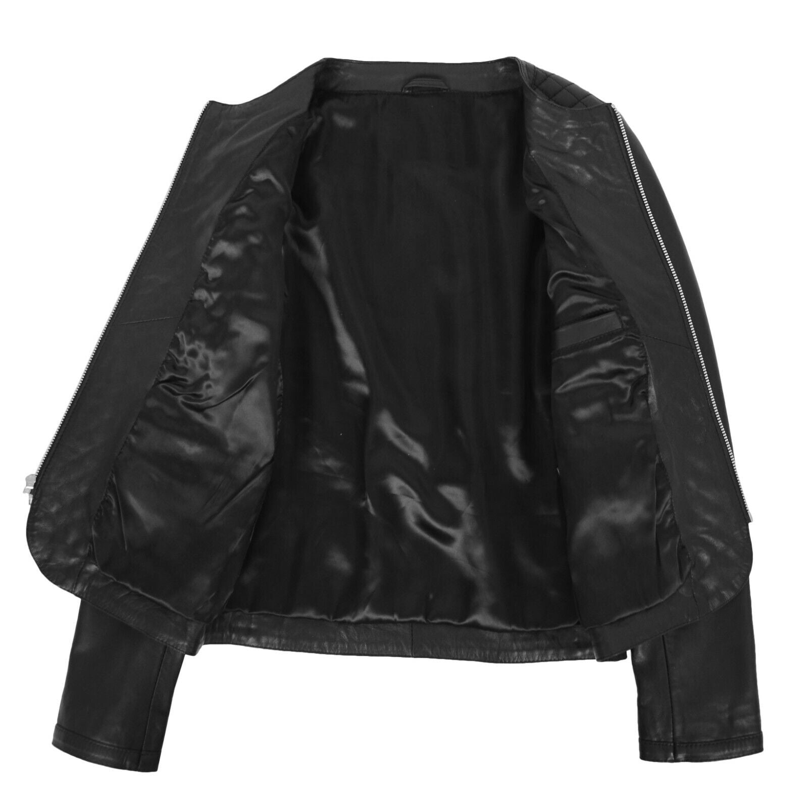 Black Leather Jacket for Women