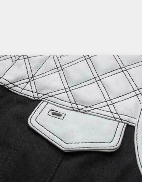 Men's Club Motorbike Leather Vest