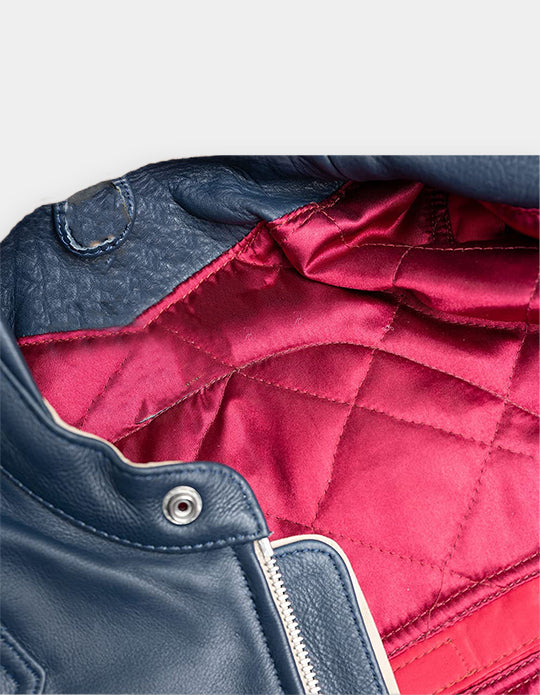 Biker Leather Jacket for Men | Fashion-Style Bomber Jacket Genuine Leather and Zipper Pockets | Trendy Gift for Him.