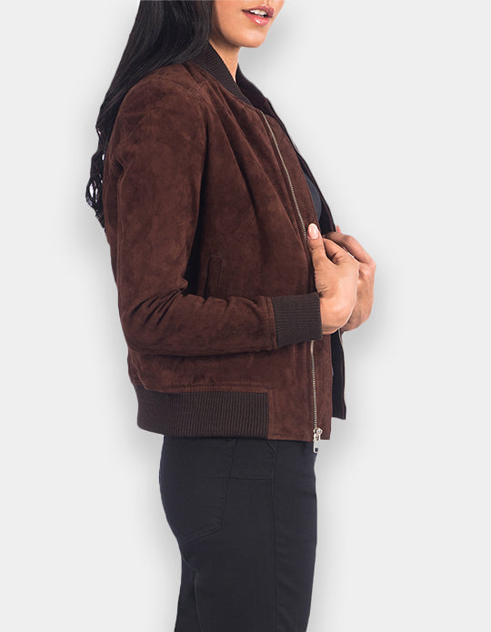 Women's Biker Brown Suede Classic Fashion Casual Jacket
Item specifics