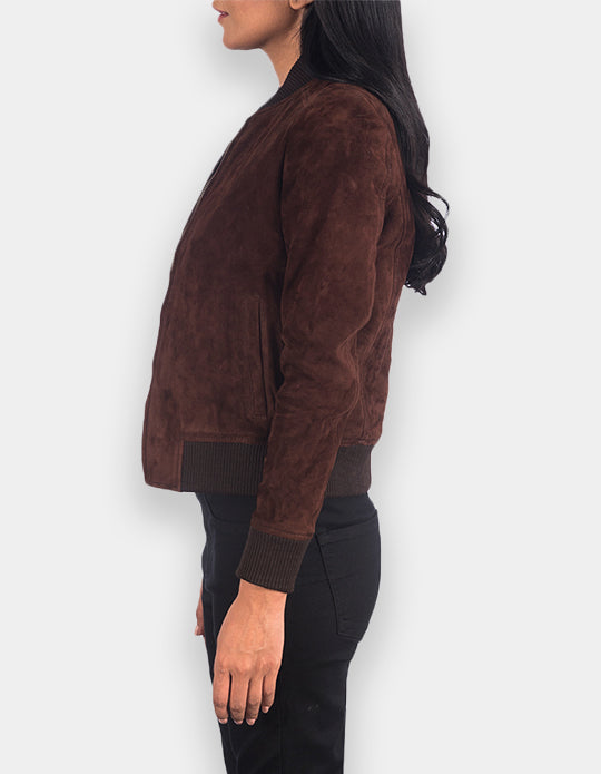 Women's Biker Brown Suede Classic Fashion Casual Jacket
Item specifics