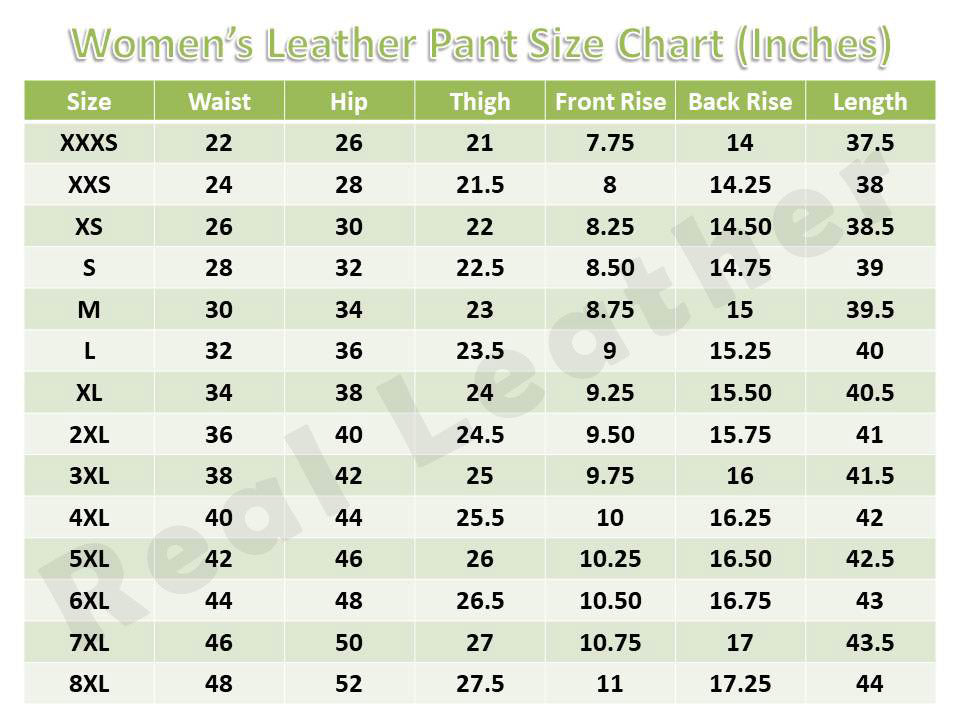 Women Studded Leather Pant