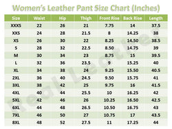 Women Spiked Leather Pant
