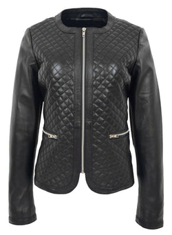 Black Leather Jacket for Women